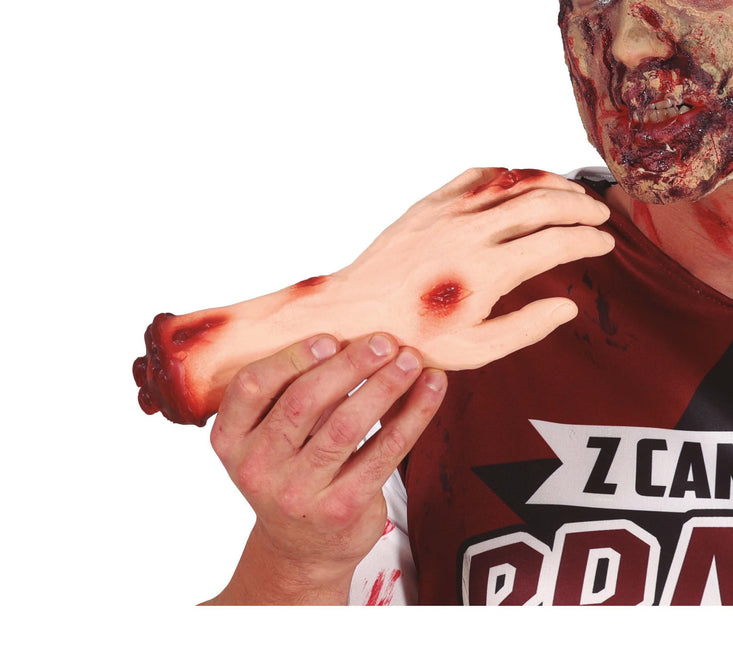 Halloween Fejkade handsår 25 cm