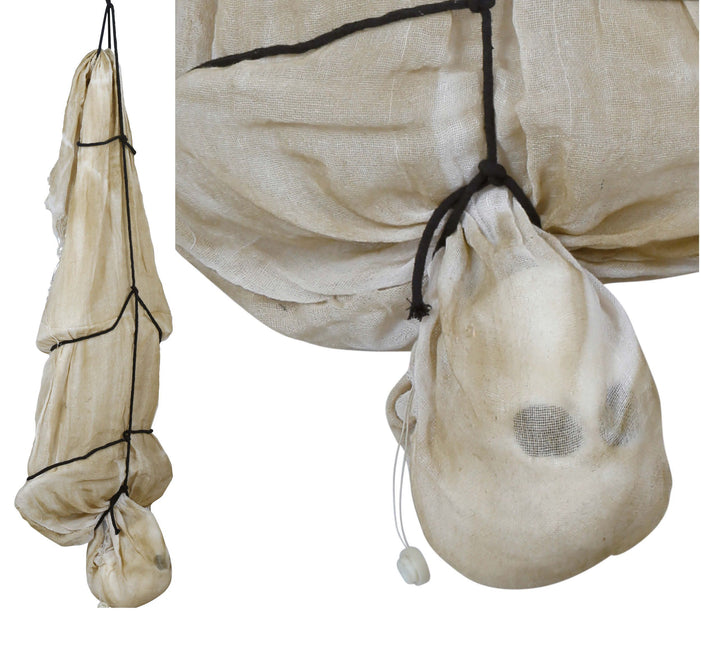 Halloween-docka Död man med ljus och ljud 1,7 m