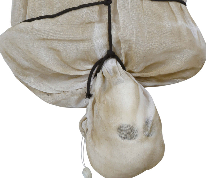 Halloween-docka Död man med ljus och ljud 1,7 m