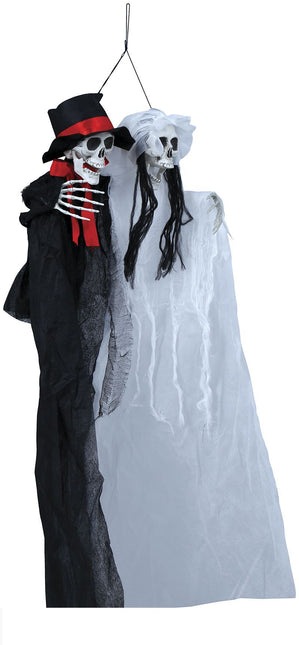 Halloween dockor brud och brudgum 90cm