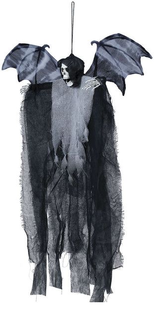 Halloween docka skelett med vingar 60cm