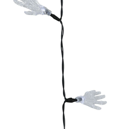 Halloween Ljusgirlang LED Skelett Hand 1.15m
