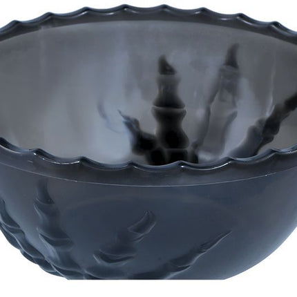 Svart Halloween-bordsdekoration Skelett Handskål