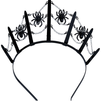 Halloween hårband Spindlar