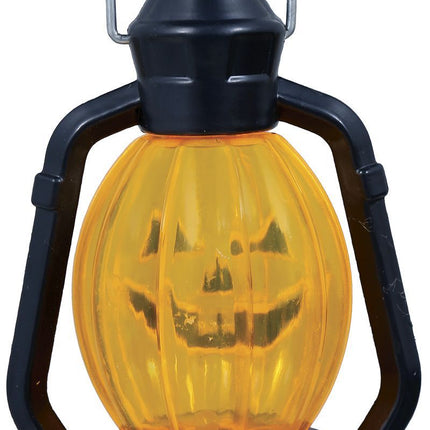 Halloween bordsdekoration pumpa lykta 10cm