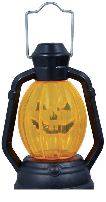 Halloween bordsdekoration pumpa lykta 10cm