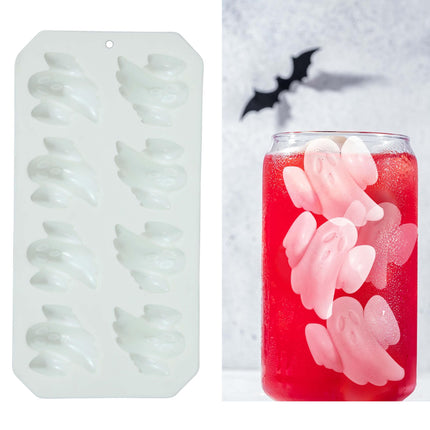 Halloween-isform spöken 22 cm 8 delar