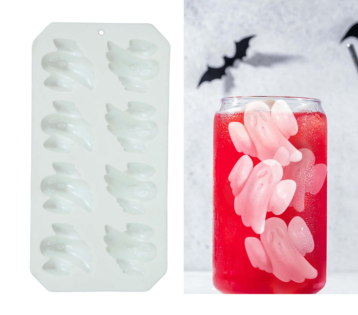 Halloween-isform spöken 22 cm 8 delar