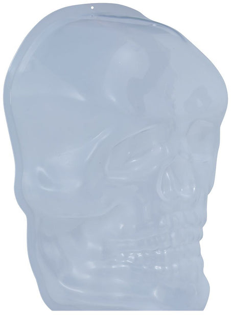 Halloweenform Dödskalleform för gelé 22cm