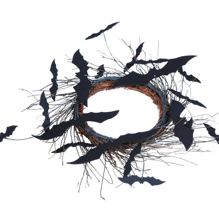 Halloween Kronfladdermöss 30 cm