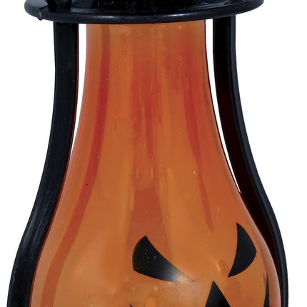 Halloween bordsdekoration lykta pumpa 16 cm