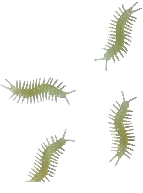 Bordsdekoration Tusenfotingar Glow In The Dark 6cm 8st