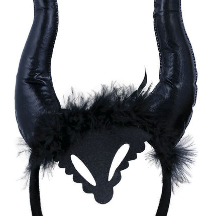Halloween hårband horn