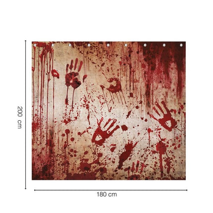 Halloween gardin Blodiga händer