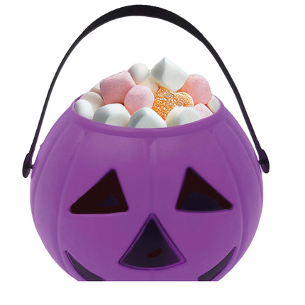 Lila Halloween godishink Pumpa 15cm