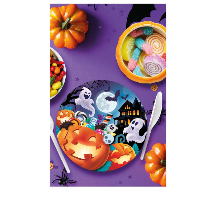 Halloween-tallrikar Pumpor 23cm