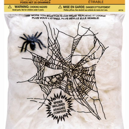 SPIDER & SPIDER WEB-20G