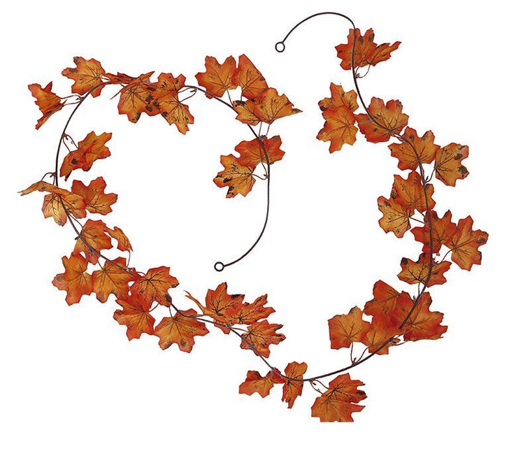 Orange bladgirlang 1,9 m