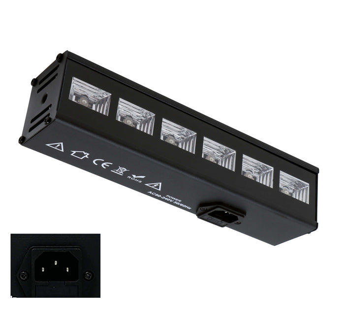 Halloween UV-lampa 6x3W