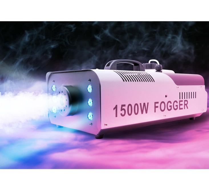 Rökmaskin med ljus och kontroll 1500W