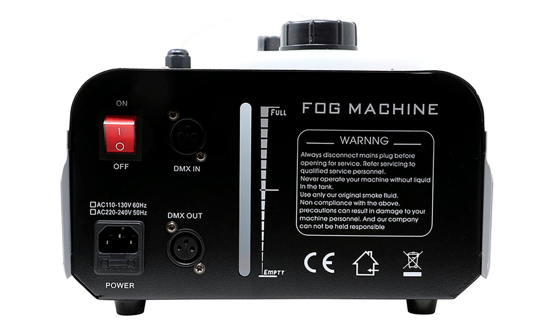 Rökmaskin med ljus och kontroll 1500W