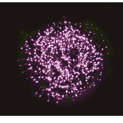 Halloween LED-krans Lila 144 lampor