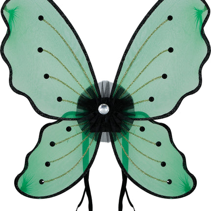 Butterfly Dress Up Set Grön flicka 2 delar