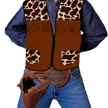 Cowboyväst Brun Barn