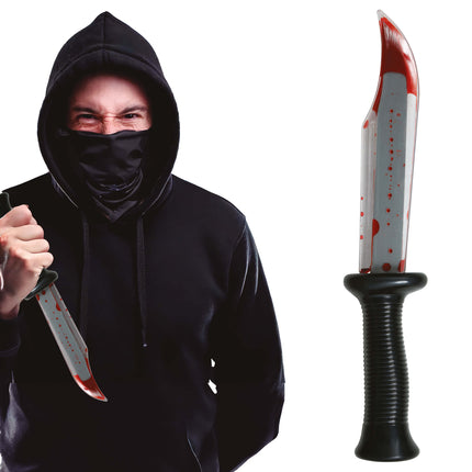 Halloween Låtsaskniv 34cm