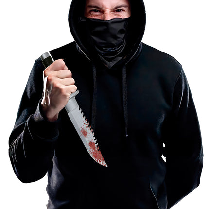 Halloween Fejk Machete Bloody 33cm