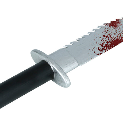 Halloween Fejk Machete Bloody 33cm