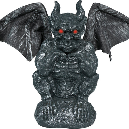 Grå gargoyle 30 cm