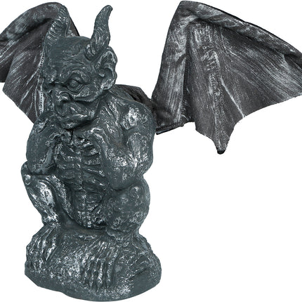 Grå gargoyle 30 cm