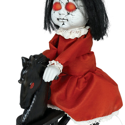 Halloween-pop-gunghäst 40 cm