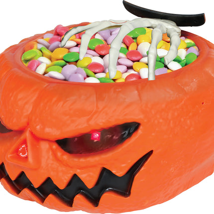 Halloween-skål i form av en pumpa, 25 cm