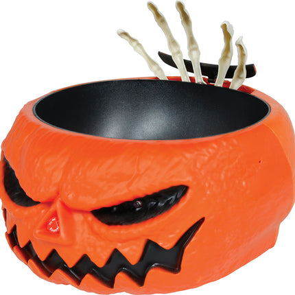 Halloween-skål i form av en pumpa, 25 cm