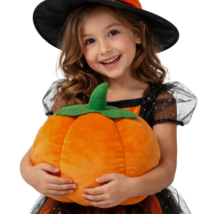 Halloween-gosedjur – orange pumpa, 25 cm