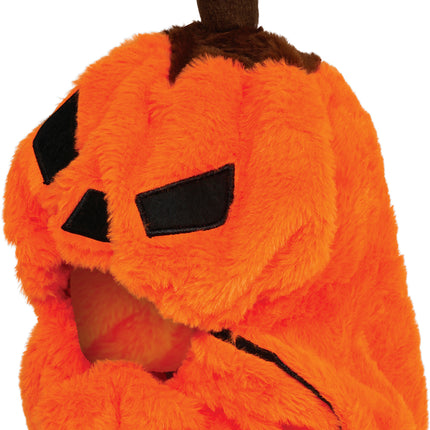 Halloween-pumpa, orange hjälmskydd
