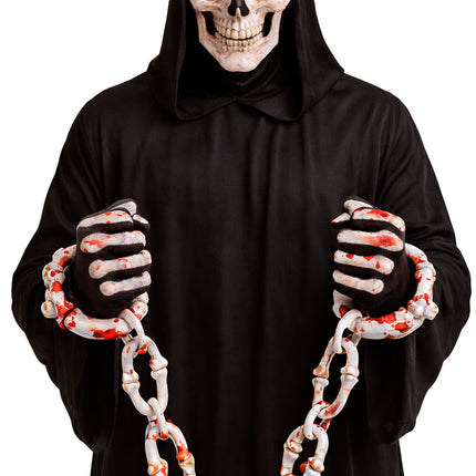 Halloween-handbojor med benmotiv, 55 cm