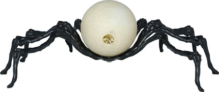 Halloween-spindel (leksak) – svart skelett, 16 cm