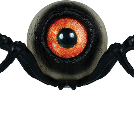 Halloween-spindel (leksak) – svart skelett, 16 cm
