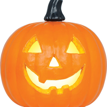Halloween-pumpa med belysning, 45 cm