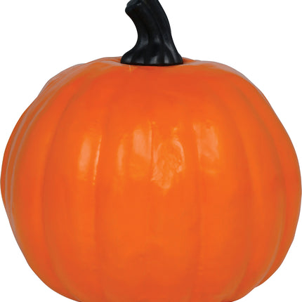Halloween-pumpa, orange, skräck, 20 cm