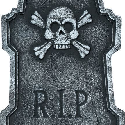 Halloween-gravsten, grå, Rip, 55 cm