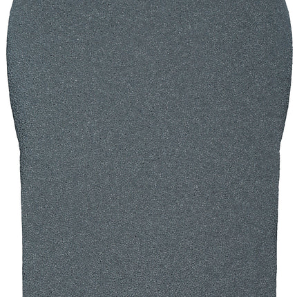 Grå gravsten med skelett, 90 cm