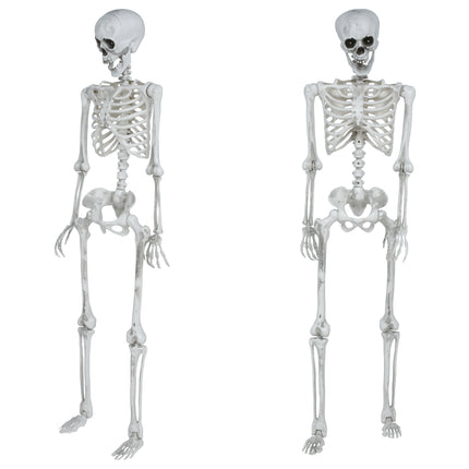 Halloween-skelett, rörligt, 1,4 m