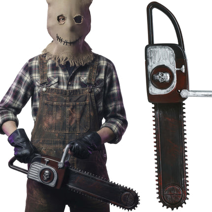 Halloween-motorsåg 60 cm