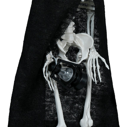 Halloween-skelettkappa 40 cm