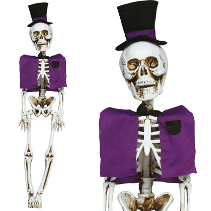 Halloween-skelettbrudgum, 44 cm