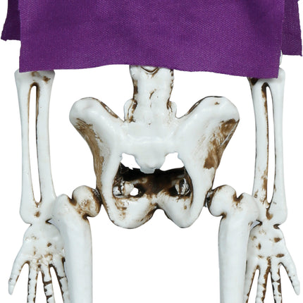 Halloween-skelettbrudgum, 44 cm